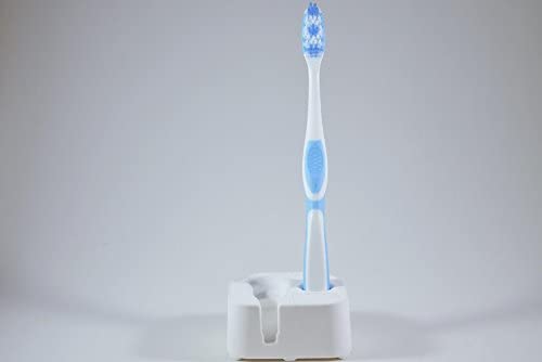 Toothbrush Pillow with brush standing vertically