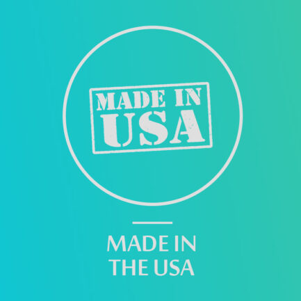 Square image; Made in the USA